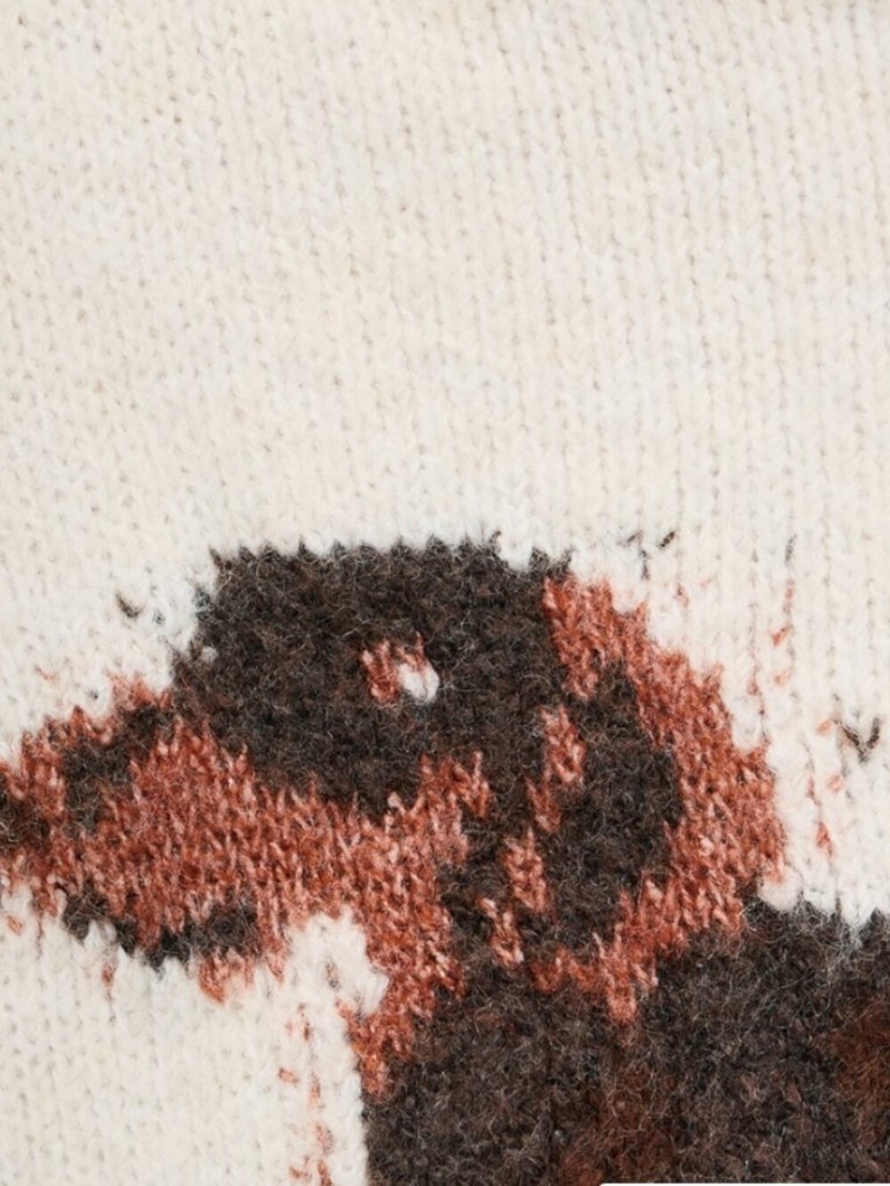 NWT BAILEY ROSE Dog Sweater, Cream, size S - Picture 3 of 7